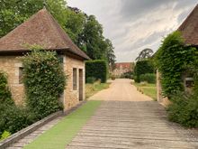 Arriving at the Domaine des Etangs