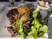 Mixed on the lamb. It wasn’t bad, but too much breading and the salad seemed like an afterthought. 