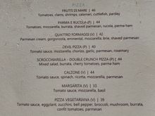 Pizza menu - will try Michaels fav on Monday or Tuesday and report back