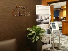 Clublounge entrance with pictures of the new refurbished Clubrooms.