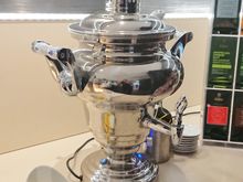 Hot water.