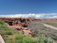 Gorge beside Cameron trading post