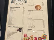 Pricing list