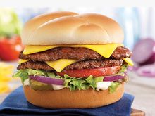 Culver’s double butter burger deluxe
