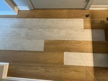 Floor in the renovated room