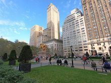 Grounds in front of hotel