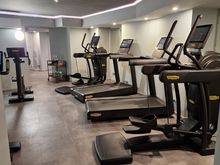 Next section of the fitness room.