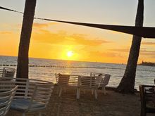 Hotel sunset view
