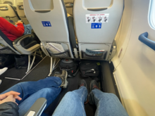 Plenty of legroom