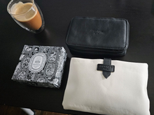 QR Box vs amenity kits (male and female)