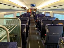 Most of these trains also carry Lufthansa flight numbers too