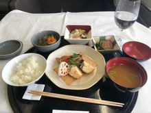 They just brought the rest of my food at this point... I'm a relatively slow eater and I did spend a half hour on the caviar and whisky so...