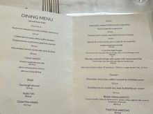 Menu is essentially the same as the CCR. 
