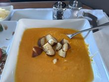 Soup in the summer. I’m sure it is not the healthiest, but the beer cheese soup is my favorite in the soup rotation. 