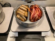 Sausages and bacon
