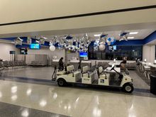 The location is beyond easy, but does anyone know the inaugural flight?