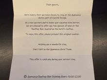 Invitation to a rooftop drink