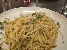 Crab pasta