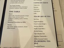 May 2025 menu - dessert