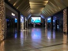 Empty shopping concourse