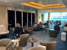 Quiet area next to the spa and showers….