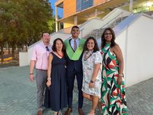 My cousin graduated and is on his way to BCN.  