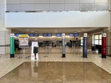 Full array of check in desk options- I was the only one for first class check in