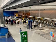 DTW Check In Counters