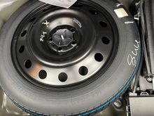 Spare tire - an increasing rarity these days...