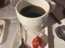 Post-meal coffee