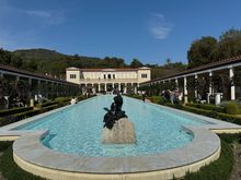 Visiting me y favorite museum in the world, the Getty Villa in Malibu, CA