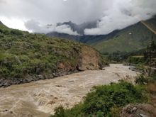 The train ride to Aguas Calientes