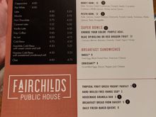 Breakfast menu, part 2