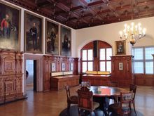 This is the room where Bach most probably signed his contract before becoming master of the Leipzig boys choir 
