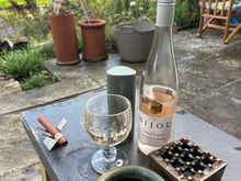 From 90 mins ago, finished work, made a chocolate mousse, finished making a curry I started last night. Making cheese and onion pies tomorrow whilst better half is at the pictures. Will enjoy and have wine and listen to Radio. TGIF