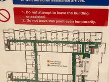 As you can see the hotel is built like an A layout with inner court

