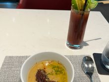 Corn soup, 8/10