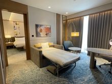 Living room with sofabed