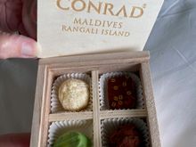 Conrad welcome chocolates