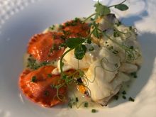 Lobster Ravioli - ravioli was very good and uses cheese they make on-site