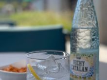 Lunch at pool restaurant 
