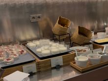 SAS Business lounge breakfast buffet