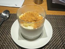 Panna Cotta was a cool and tasty treat