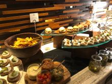 Lounge evening spread
