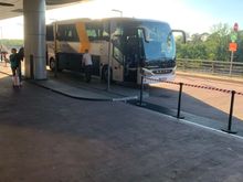 The most beautiful bus I’d ever seen at that point of the trip 😉