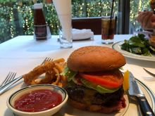 Hamburger at Wolfgang's Steakhouse Fukuoka