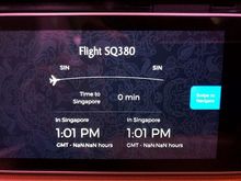 SQ380: Singapore to Singapore in 0 minutes