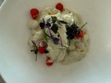 Broad bean and new potato salad 