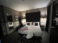 Bedroom - the bed was comfortable with plenty of pillows