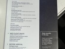 Preorder for the main meal was the same as the menu. And it worked for both me and my wife.